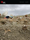 CANADIAN JOURNAL OF EARTH SCIENCES雜志封面